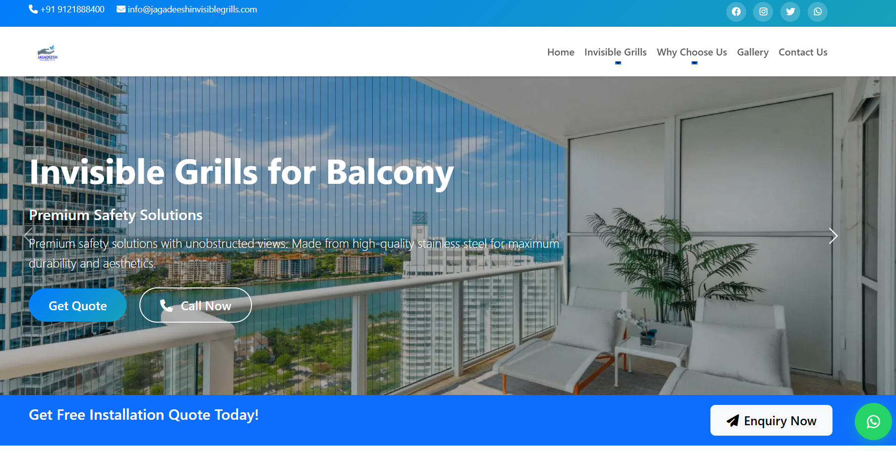 Jagadeesh Invisible Grills