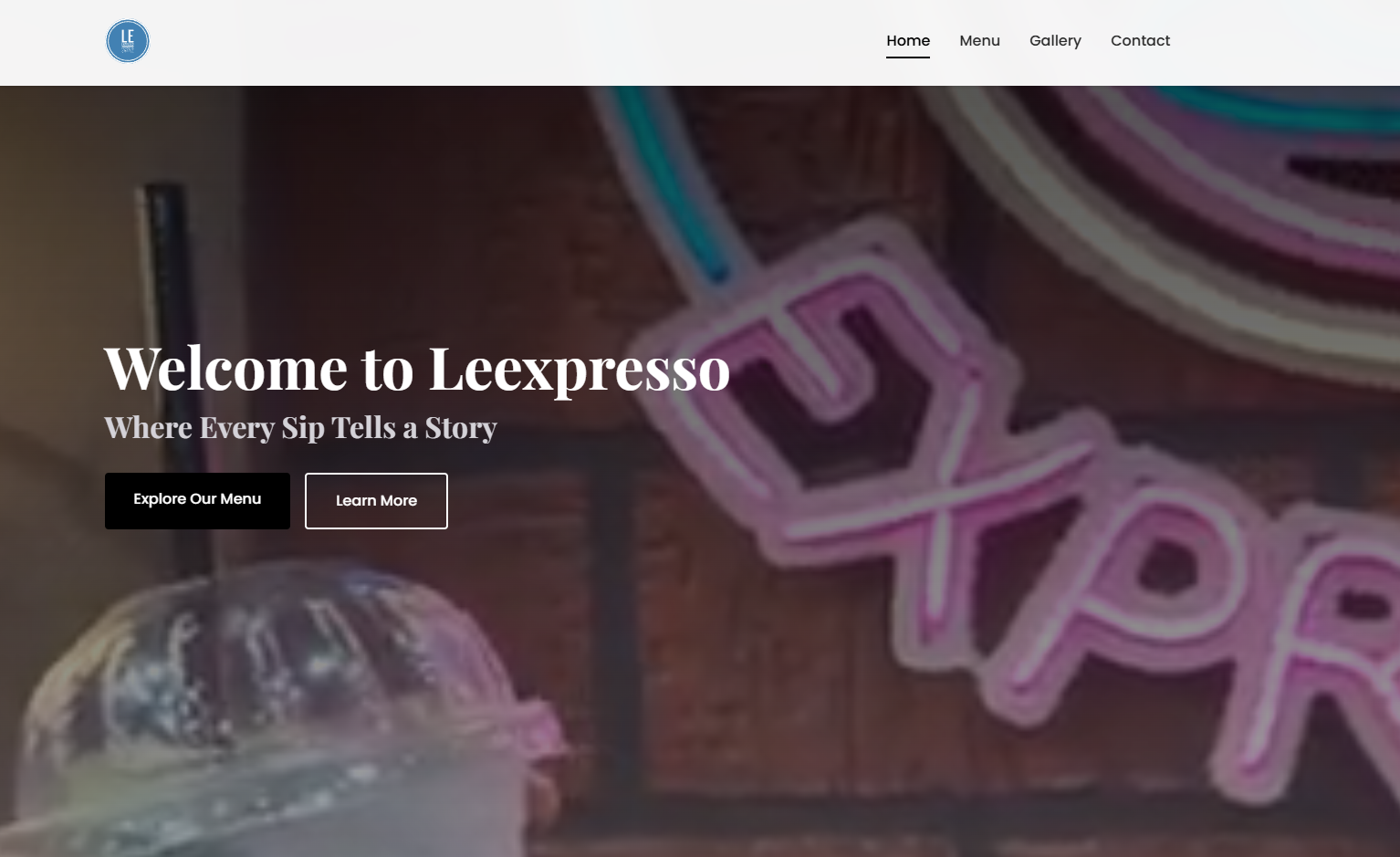 Portfolio Project: leexpresso